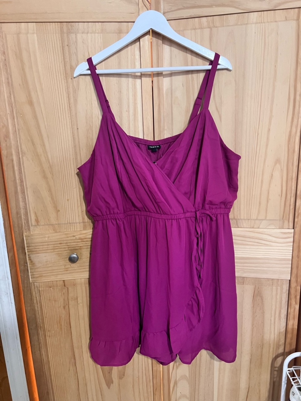 torrid Fuchsia Wrap-Style Camisole
